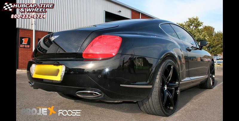 vehicle gallery/2010 bentley gt foose speed f136  Black  Machined wheels and rims